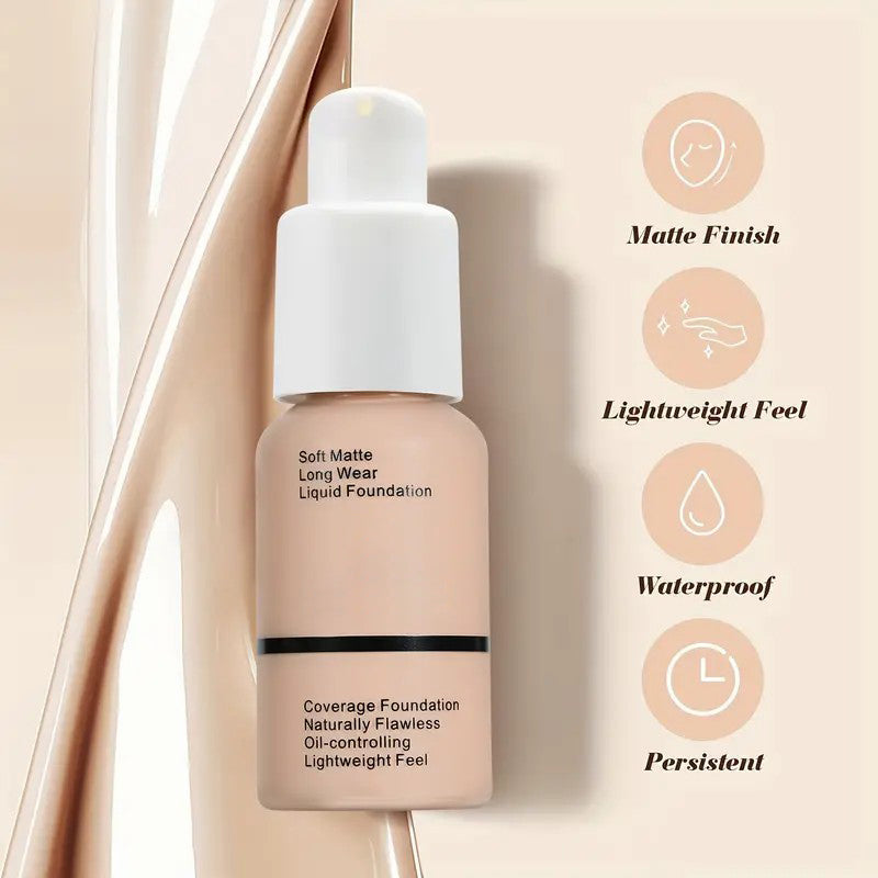 Matte Silky Full Coverage Liquid Foundation