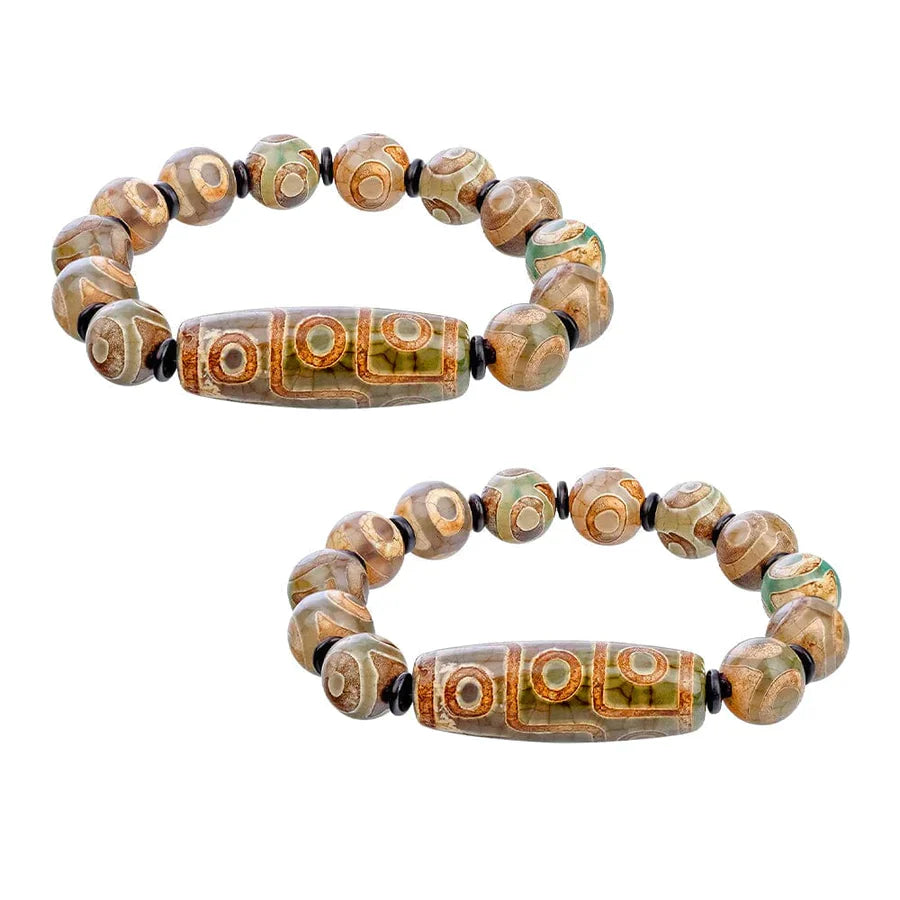 Luck ZenBless Dzi Beads Bracelet