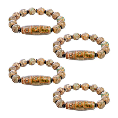 Luck ZenBless Dzi Beads Bracelet